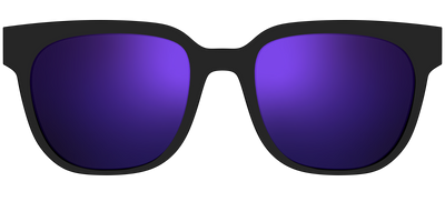 The Polarized Purple Reflective Sun Top - Front Top Thumbnail - Pair Eyewear