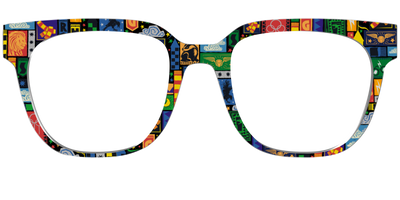 The Quidditch Patchwork - Front Top Thumbnail - Pair Eyewear