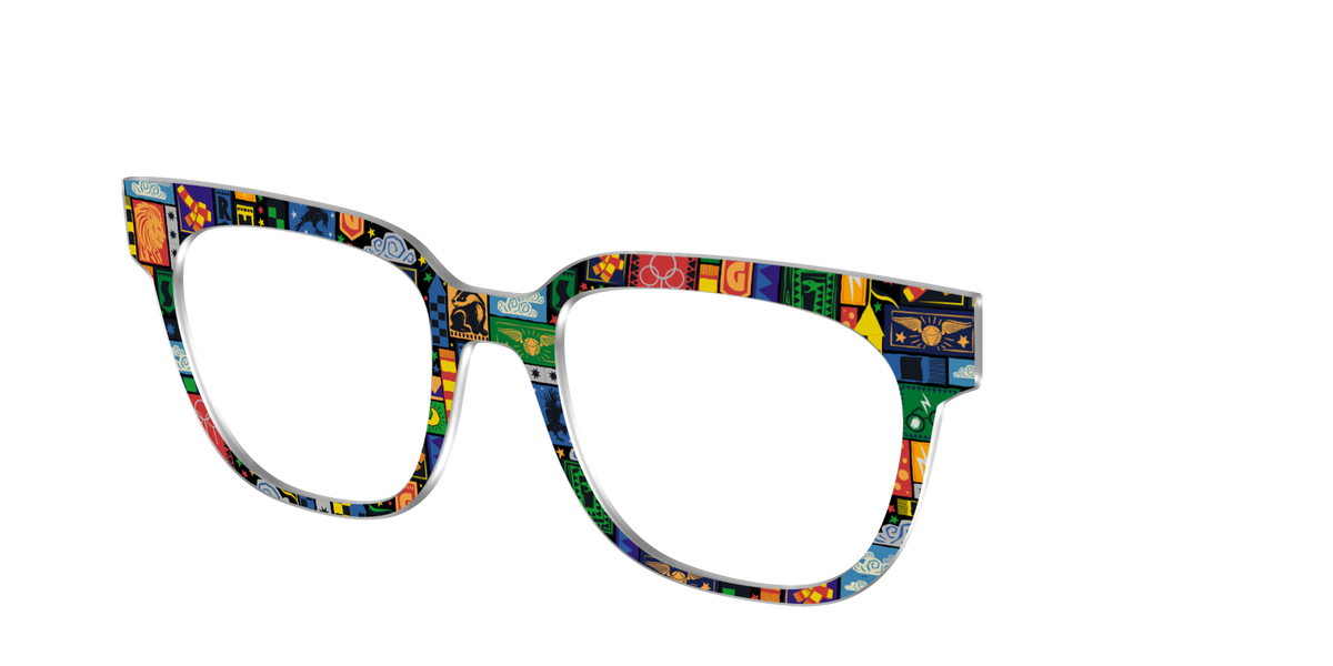 The Quidditch Patchwork - Angle Top Image - Pair Eyewear