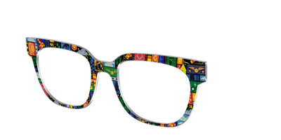 The Quidditch Patchwork - Angle Top Thumbnail - Pair Eyewear