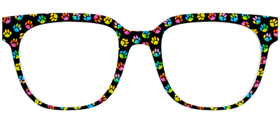 The Rainbow Paw Print - Front Top Thumbnail - Pair Eyewear