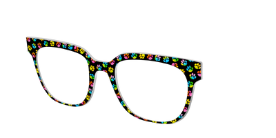 The Rainbow Paw Print - Angle Top Thumbnail - Pair Eyewear