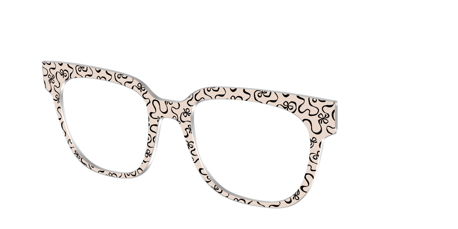 The Romantic Ribbons - Angle Top Image - Pair Eyewear