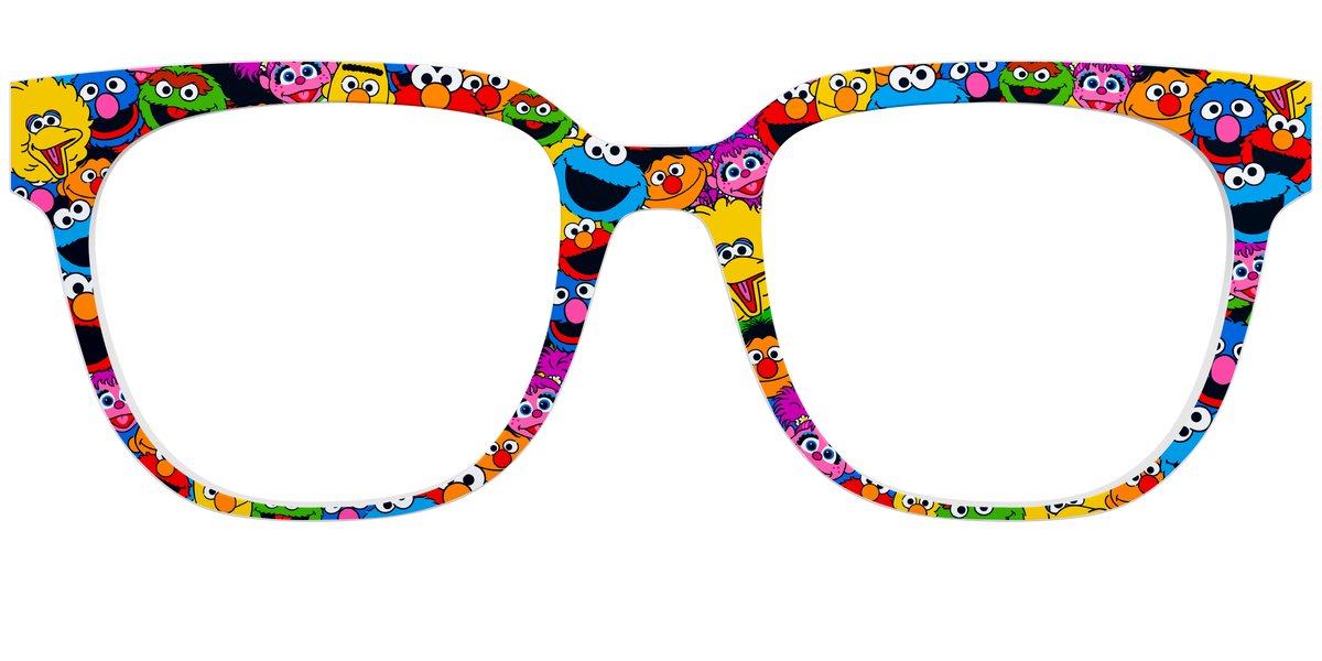 The Sesame Family - Front Top Image - Pair Eyewear