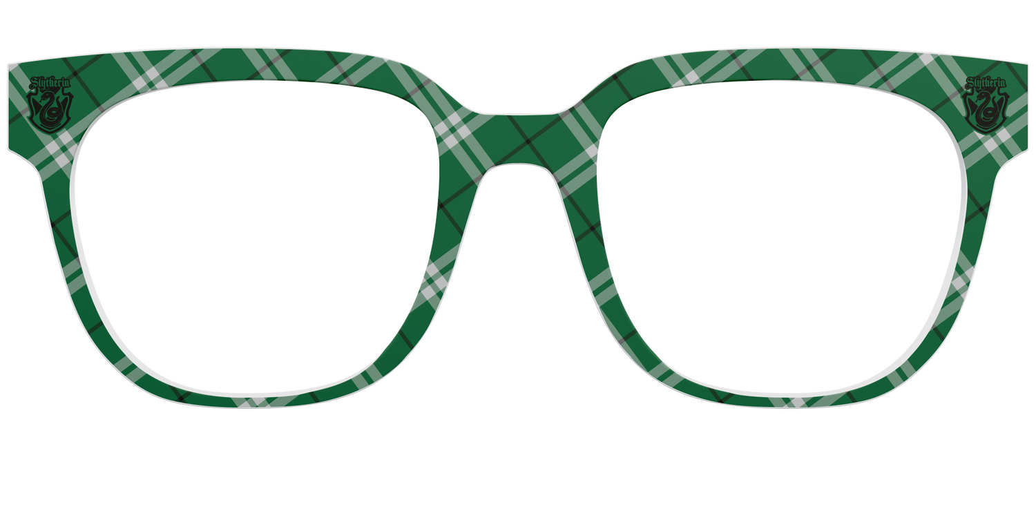 The Slytherin™ Plaid - Front Top Image - Pair Eyewear