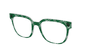 The Slytherin™ Plaid - Angle Top Thumbnail - Pair Eyewear