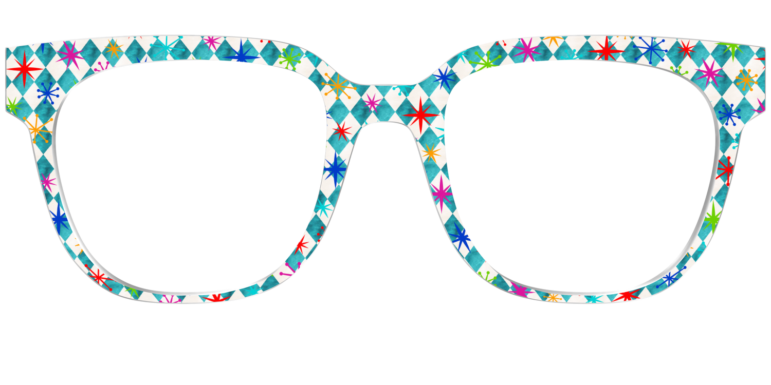 The Starburst Diamonds - Front Top Image - Pair Eyewear