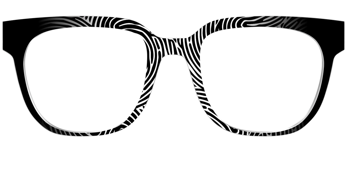 The Thumbprint - Front Top Image - Pair Eyewear