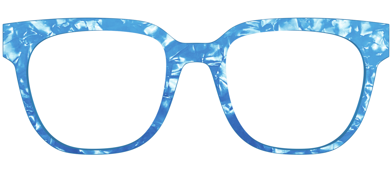 The Topaz Pearl Marble - Front Top Image - Pair Eyewear