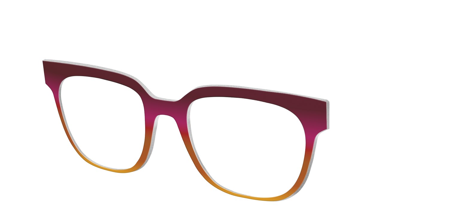 The Umber to Ochre Gradient - Angle Top Image - Pair Eyewear