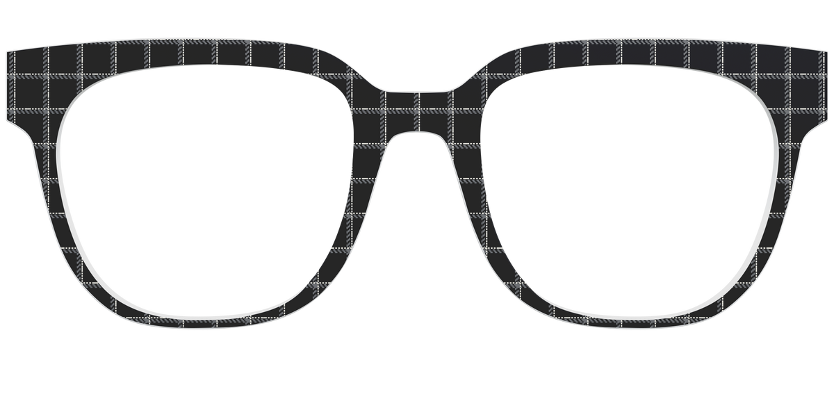 The Windowpane Plaid - Front Top Image - Pair Eyewear