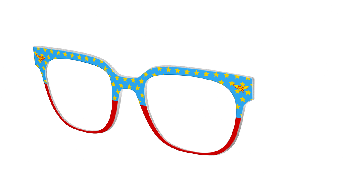 The Wonder Woman - Angle Top Image - Pair Eyewear