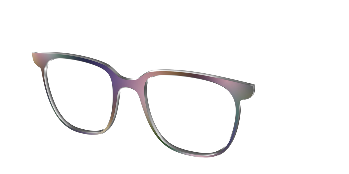 The Aurora Borealis Gradient - Angle Top Image - Pair Eyewear