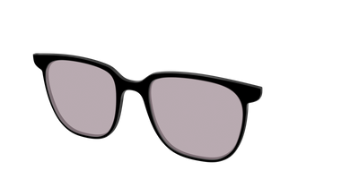 The Black with Gray Gaming lens - Angle Top Thumbnail - Pair Eyewear
