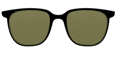 The Black with Green Racquet Sport lens - Front Top Thumbnail - Pair Eyewear