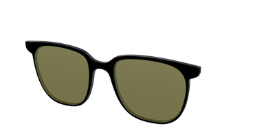 The Black with Green Racquet Sport lens - Angle Top Thumbnail - Pair Eyewear