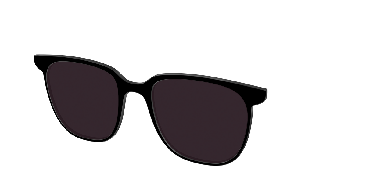 The Black with Urban Explorer lens - Angle Top Image - Pair Eyewear