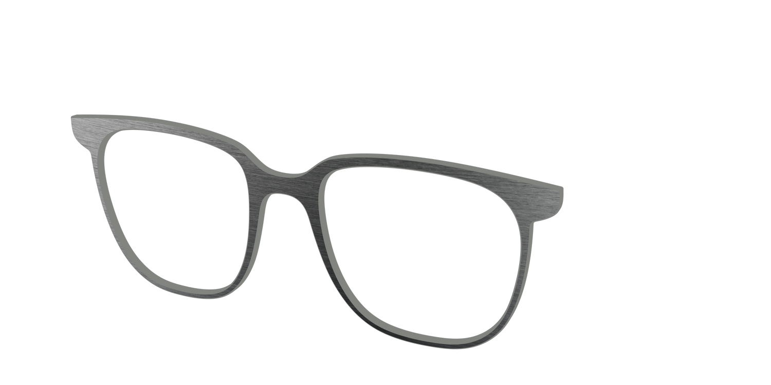 The Brushed Nickel - Angle Top Image - Pair Eyewear