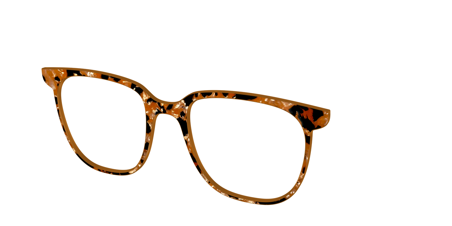 The Caramel Pearl Tortoise - Angle Top Image - Pair Eyewear