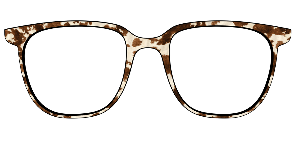 The Polarized Cookie Dough Tortoise & Plaid Split Sun Top