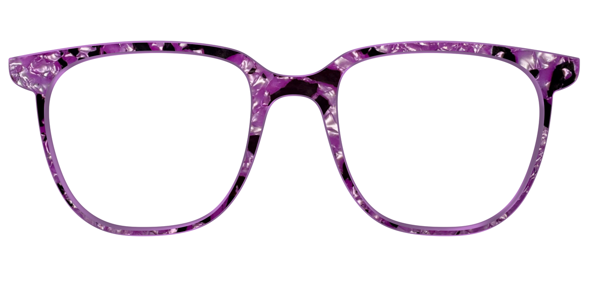 The Dark Orchid Pearl Tortoise - Front Top Image - Pair Eyewear
