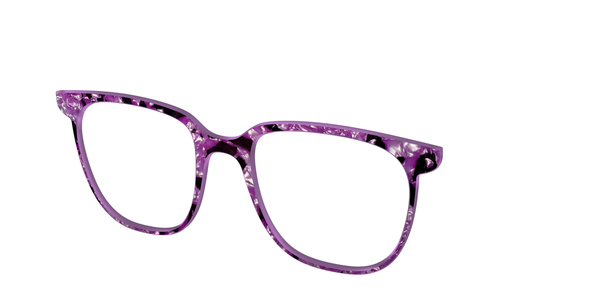 The Dark Orchid Pearl Tortoise - Angle Top Image - Pair Eyewear