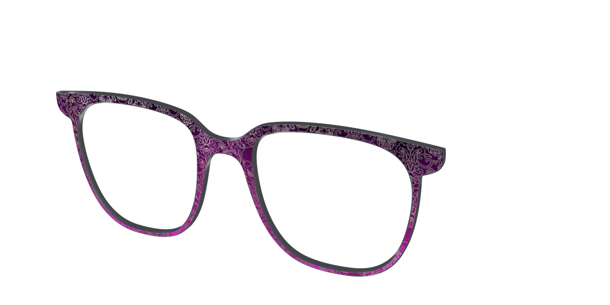 The Dark Romance Foil Damask - Angle Top Image - Pair Eyewear