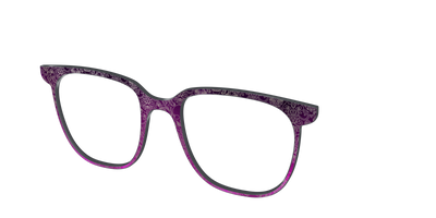 The Dark Romance Foil Damask - Angle Top Thumbnail - Pair Eyewear