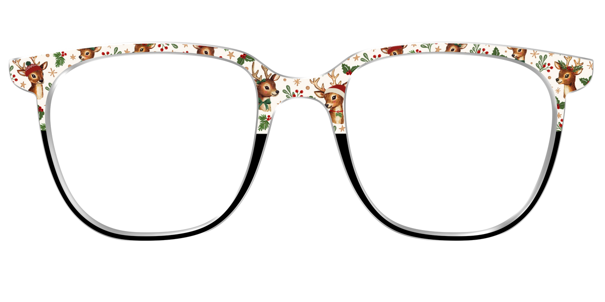 The Dashing Reindeer - Front Top Image - Pair Eyewear