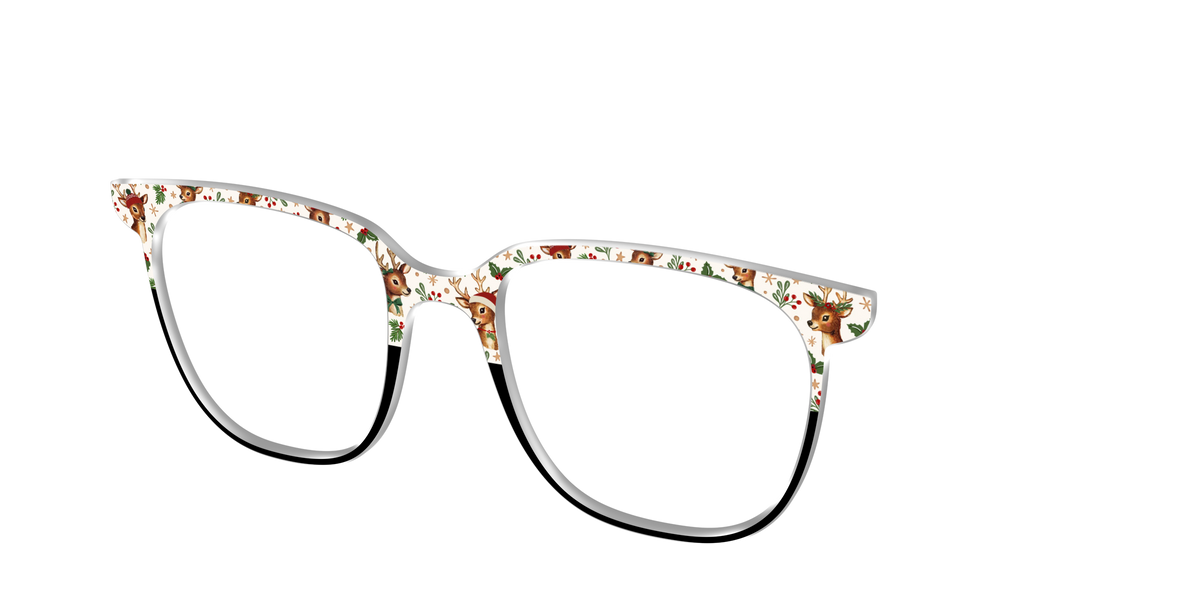 The Dashing Reindeer - Angle Top Image - Pair Eyewear