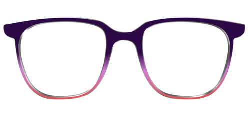 The Grape to Punch Gradient - Pair Eyewear