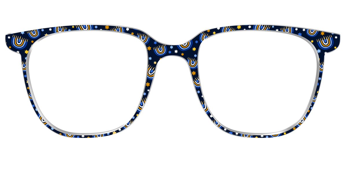 The Hanukkah Menorahs - Front Top Image - Pair Eyewear