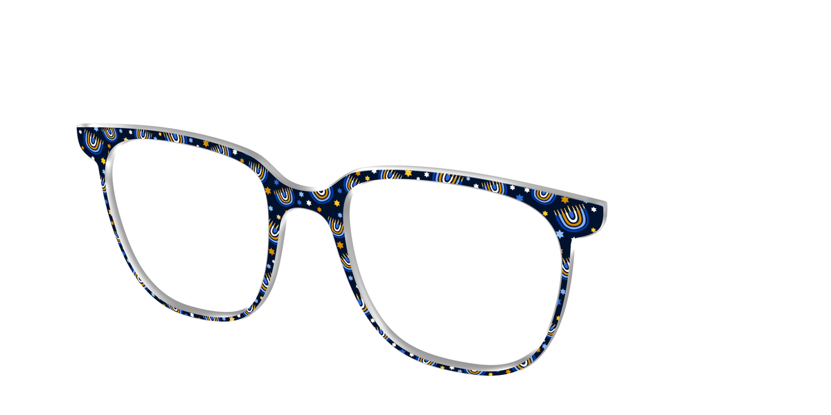The Hanukkah Menorahs - Angle Top Image - Pair Eyewear