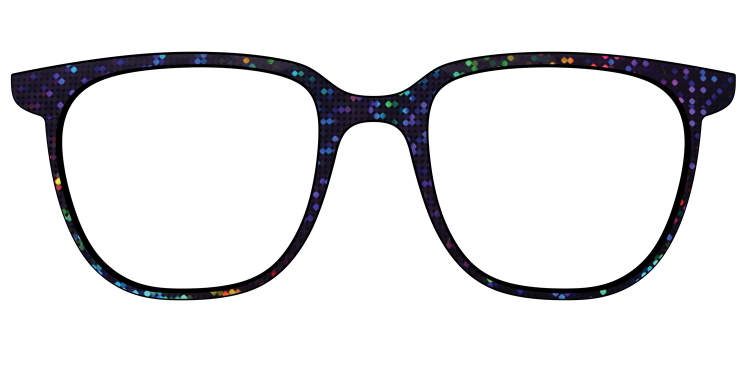The Holographic Dots - Front Top Image - Pair Eyewear