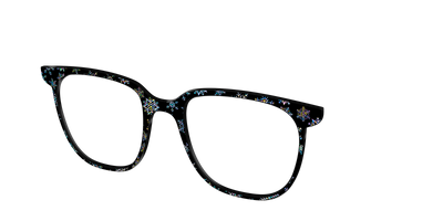 The Holographic Snowflakes - Angle Top Thumbnail - Pair Eyewear