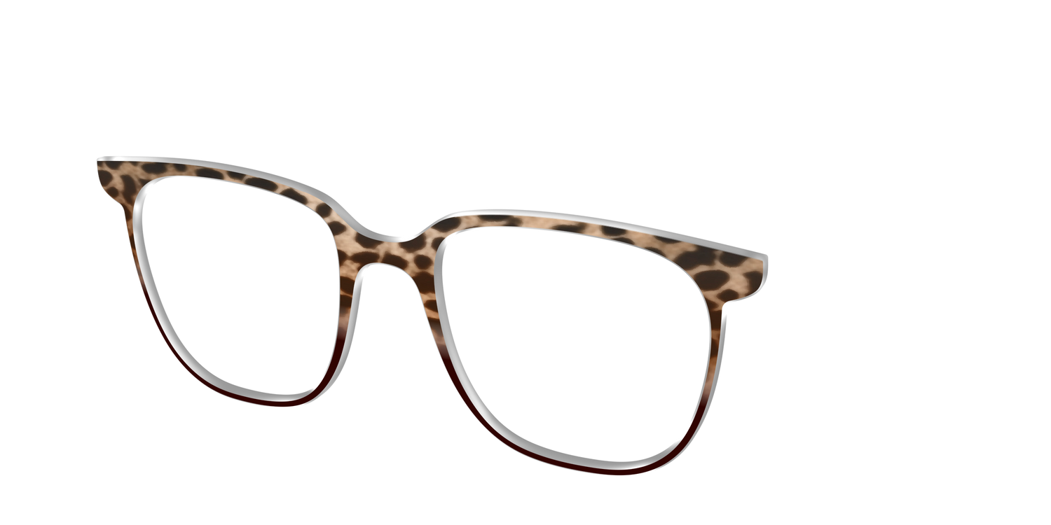 The Jungle Cat Tortoise - Angle Top Image - Pair Eyewear