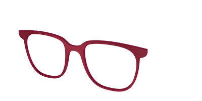 The Matte Burgundy - Angle Top Thumbnail - Pair Eyewear