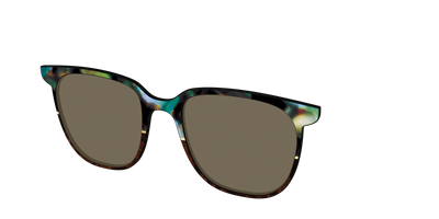 The Polarized Mirage Split with Gold Foil Sun Top - Angle Top Thumbnail - Pair Eyewear