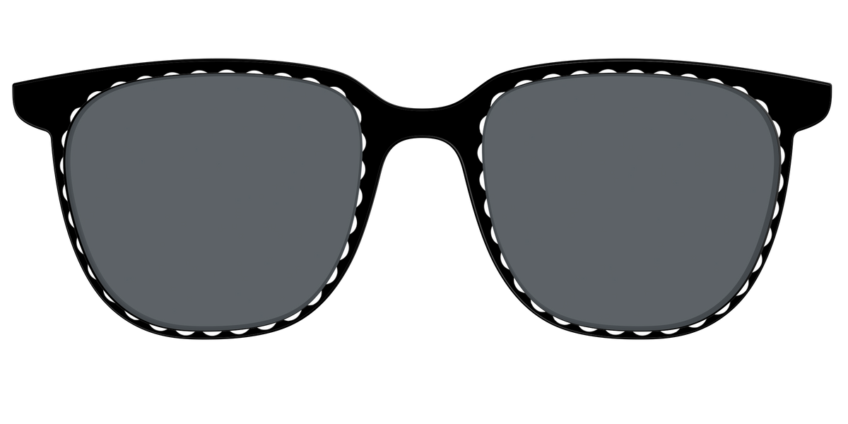 The Polarized Stylish Daisy Sun Top - Front Top Image - Pair Eyewear
