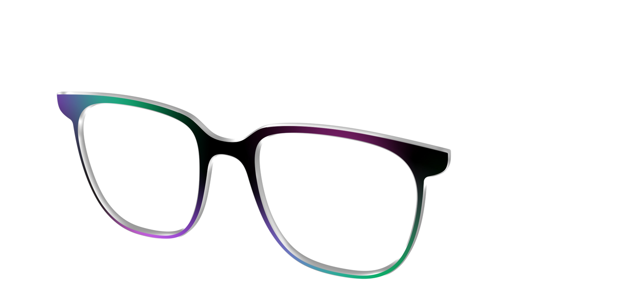 The Potion Gradient - Angle Top Image - Pair Eyewear