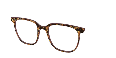 The Sandalwood Tortoise with Gold Foil - Angle Top Thumbnail - Pair Eyewear