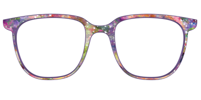 The Silver Foil Starry Sky - Front Top Thumbnail - Pair Eyewear