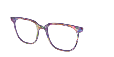 The Silver Foil Starry Sky - Angle Top Thumbnail - Pair Eyewear