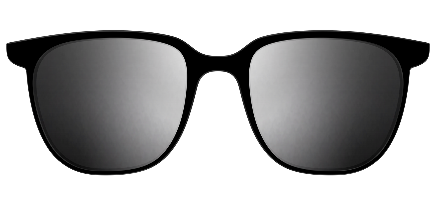 The Polarized Silver Reflective Sun Top - Front Top Image - Pair Eyewear