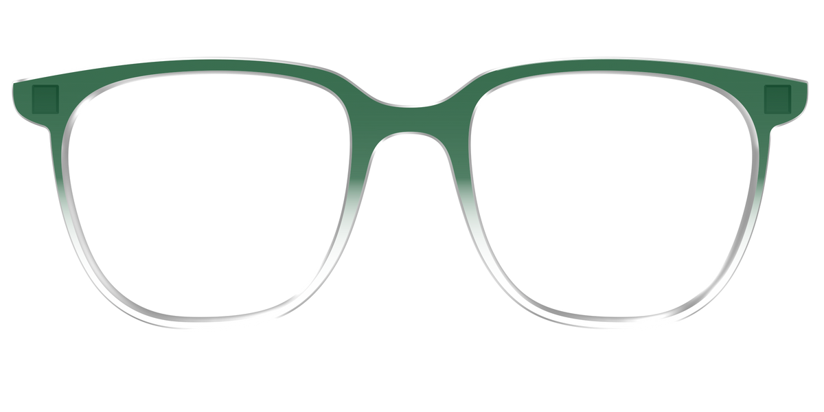 The Spruce Gradient Crystal - Front Top Image - Pair Eyewear