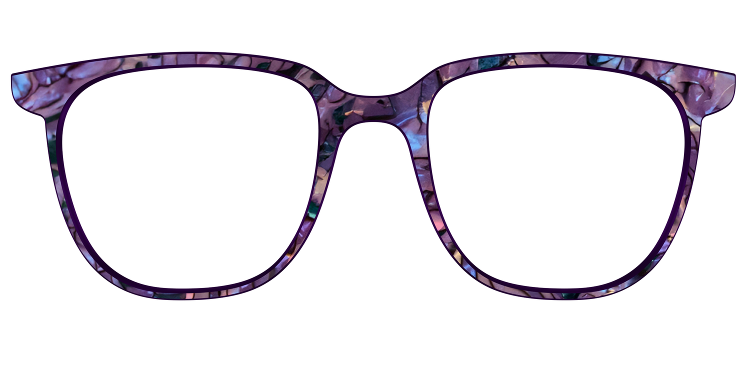 The Thistle Pearl Shell - Front Top Image - Pair Eyewear