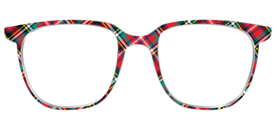 The Winter Plaid - Front Top Thumbnail - Pair Eyewear