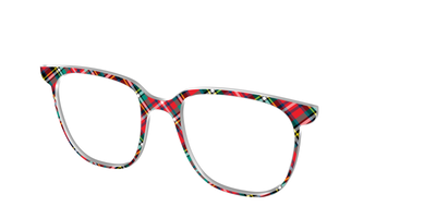 The Winter Plaid - Angle Top Thumbnail - Pair Eyewear
