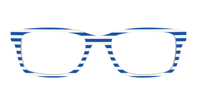 The Beach Umbrella Stripes - Front Top Thumbnail - Pair Eyewear
