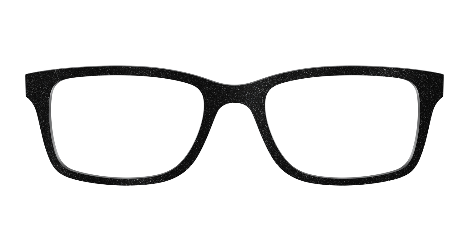 The Black Shimmer - Front Top Image - Pair Eyewear